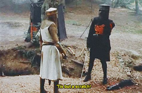 Explore and share the best Monty-python-and-the-holy-grail GIFs and most popular animated GIFs here on GIPHY. . Monty python black knight gif